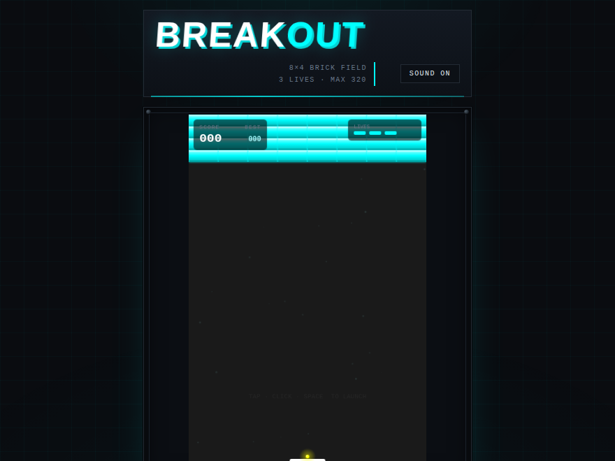 Breakout as produced with a q8_0 KV cache
